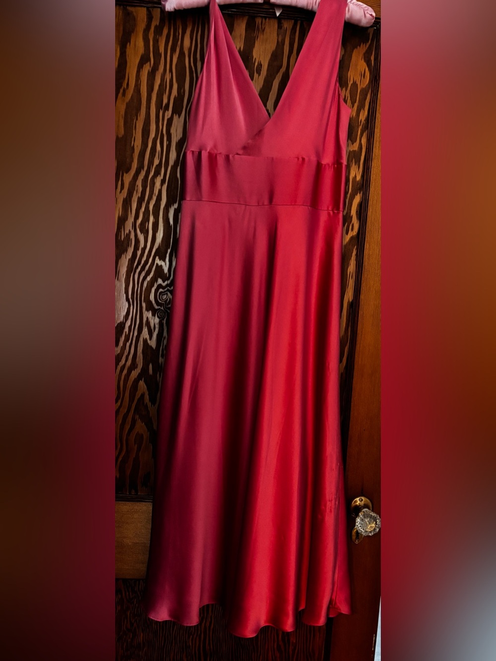 J. Crew Pink Silk Vintage MIDI Dress